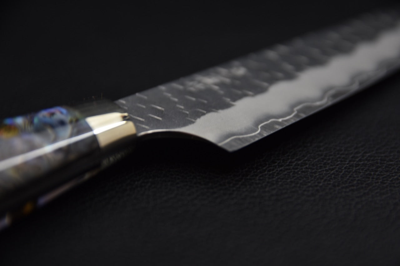 Nigara Hamono SG2 Migaki Tsuchime Petty 150mm Abalone