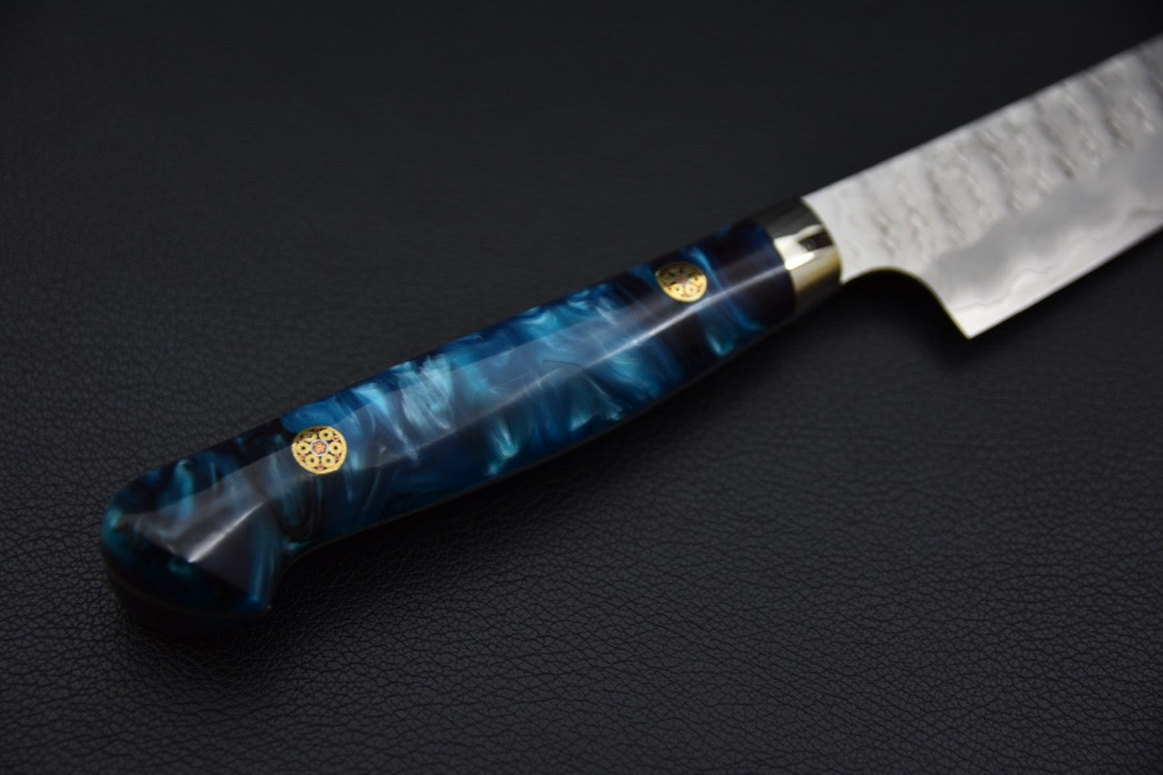 Nigara Hamono SG2 Migaki Tsuchime Kiritsuke Petty 150mm Tempête Hivernale