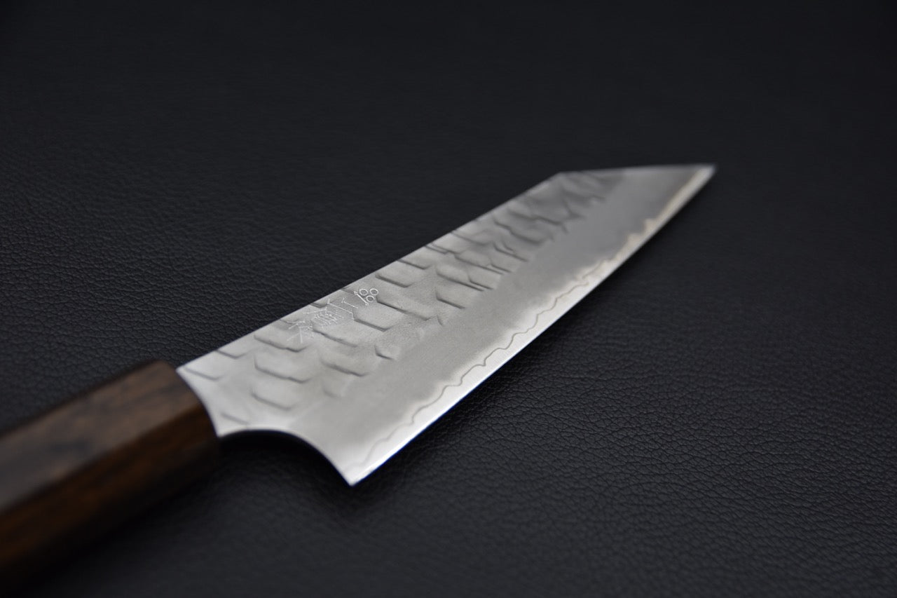 Nigara Hamono SG2 Migaki Tsuchime Petty Kiritsuke 120mm Ébène