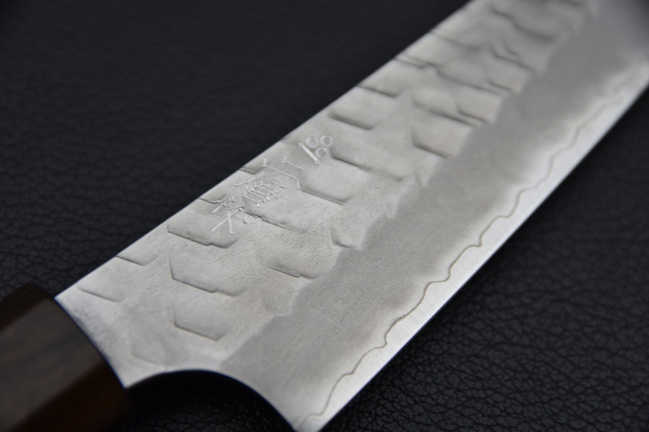 Nigara Hamono SG2 Migaki Tsuchime Petty Kiritsuke 120mm Ébène