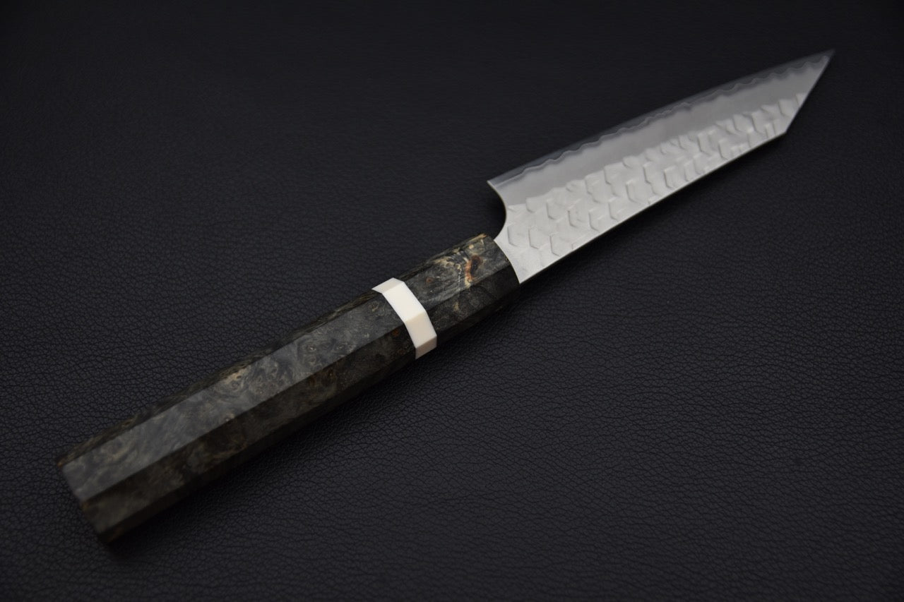 Nigara Hamono SG2 Migaki Tsuchime Petty Kiritsuke 120mm Bouleau