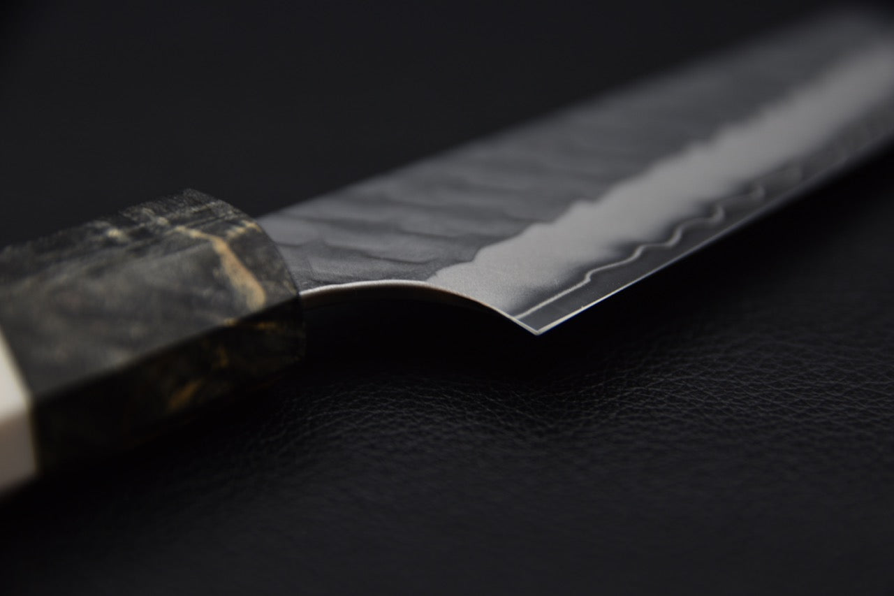 Nigara Hamono SG2 Migaki Tsuchime Petty Kiritsuke 120mm Bouleau