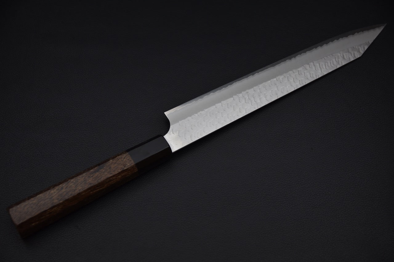 Nigara Hamono SG2 Migaki Tsuchime Sujihiki Kiritsuke 255mm Tagayasan