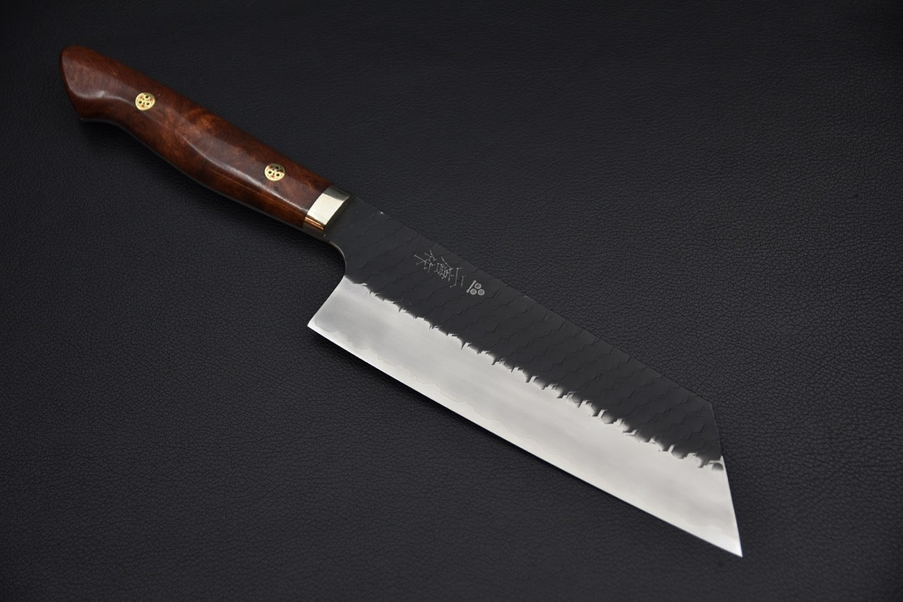 Nigara Hamono SG2 Tsuchime Kurouchi Nakiri Kiritsuke Karin