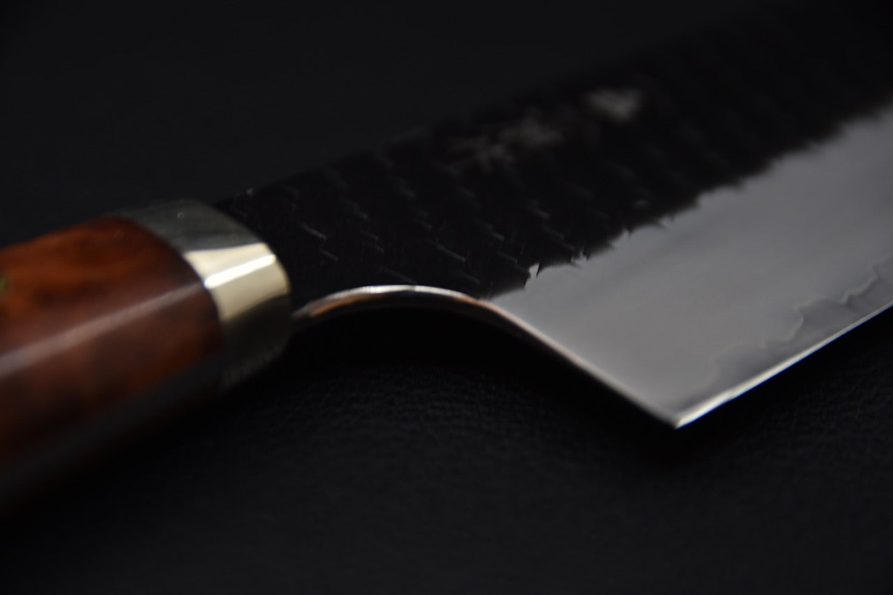 Nigara Hamono SG2 Tsuchime Kurouchi Nakiri Kiritsuke Karin