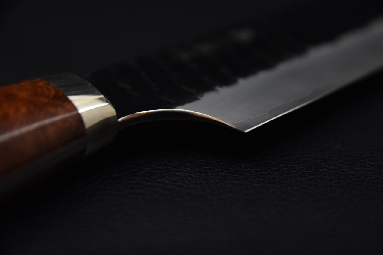 Nigara Hamono SG2 Tsuchime Kurouchi Sujihiki Kiritsuke 255mm Karin