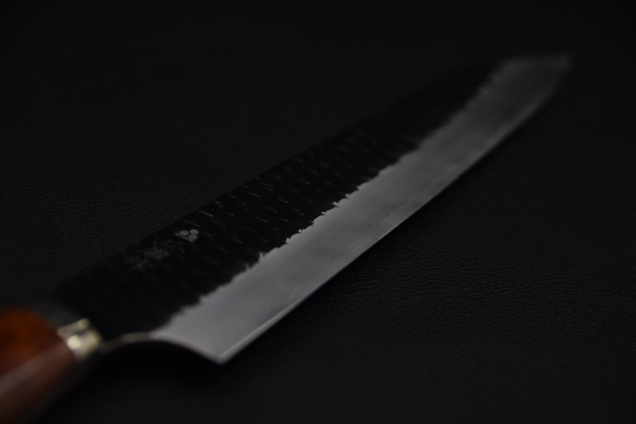 Nigara Hamono SG2 Tsuchime Kurouchi Sujihiki Kiritsuke 255mm Karin