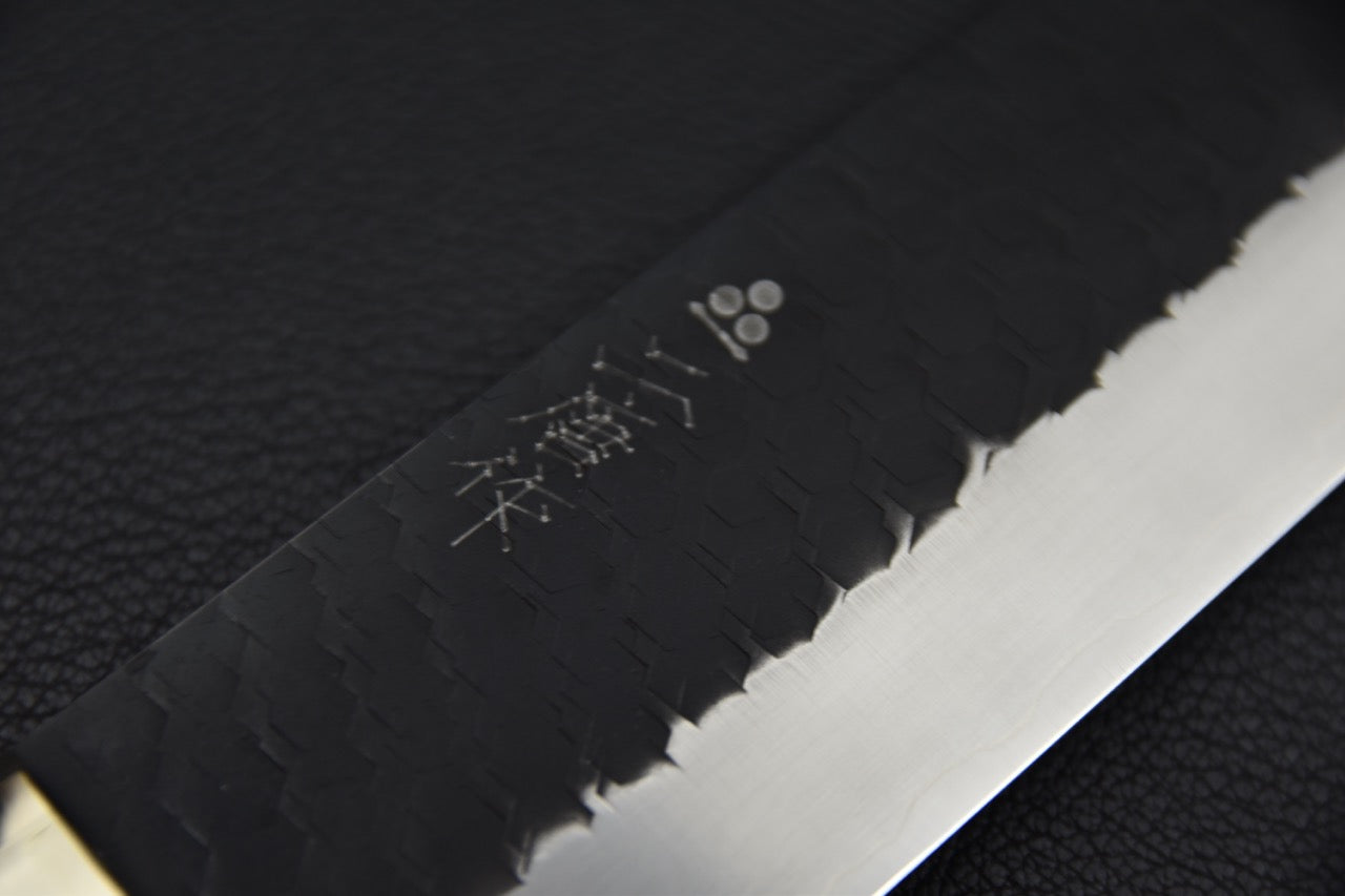 Nigara Hamono SG2 Tsuchime Kurouchi Sujihiki Kiritsuke 255mm Karin