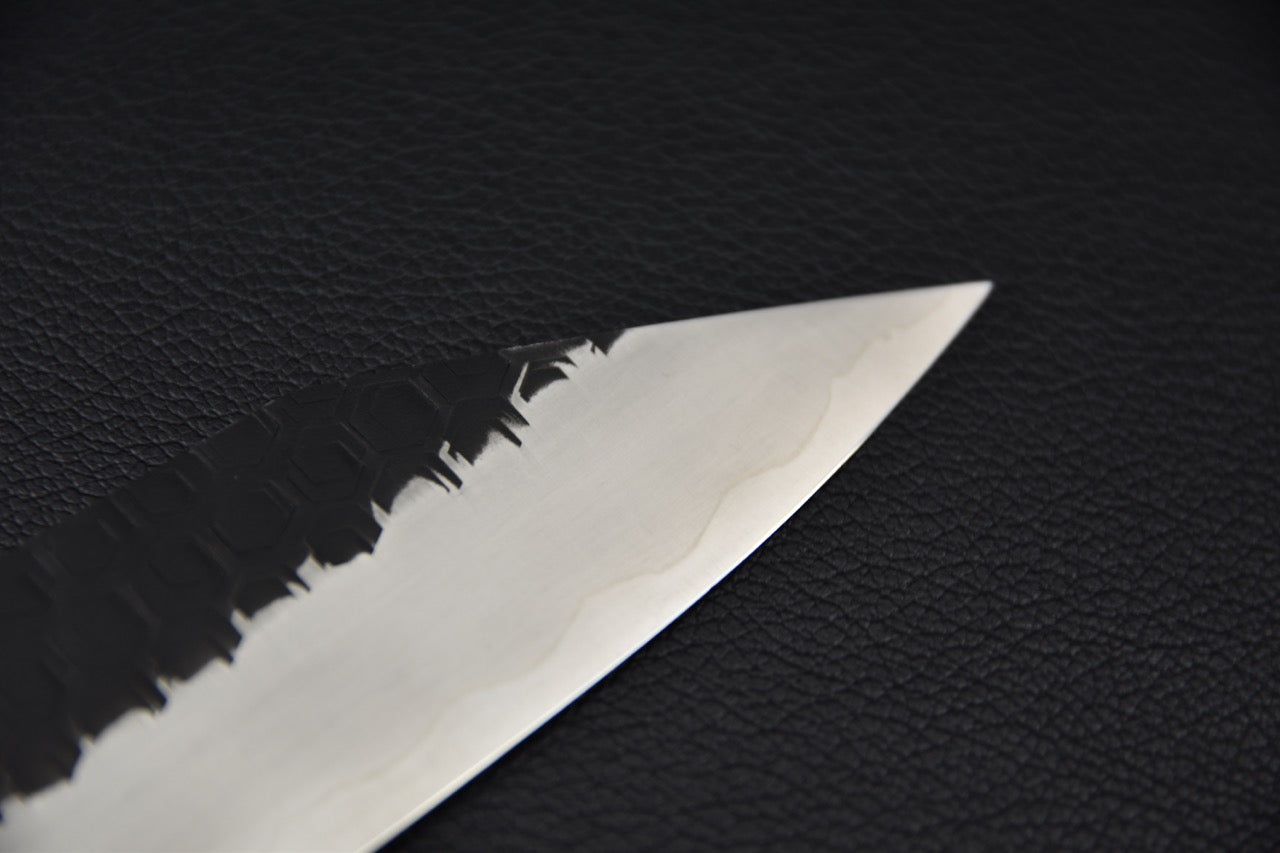Nigara Hamono SG2 Tsuchime Kurouchi Sujihiki Kiritsuke 255mm Karin