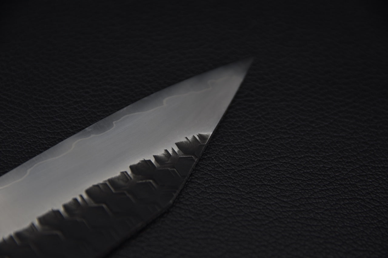 Nigara Hamono SG2 Tsuchime Kurouchi Sujihiki Kiritsuke 255mm Karin