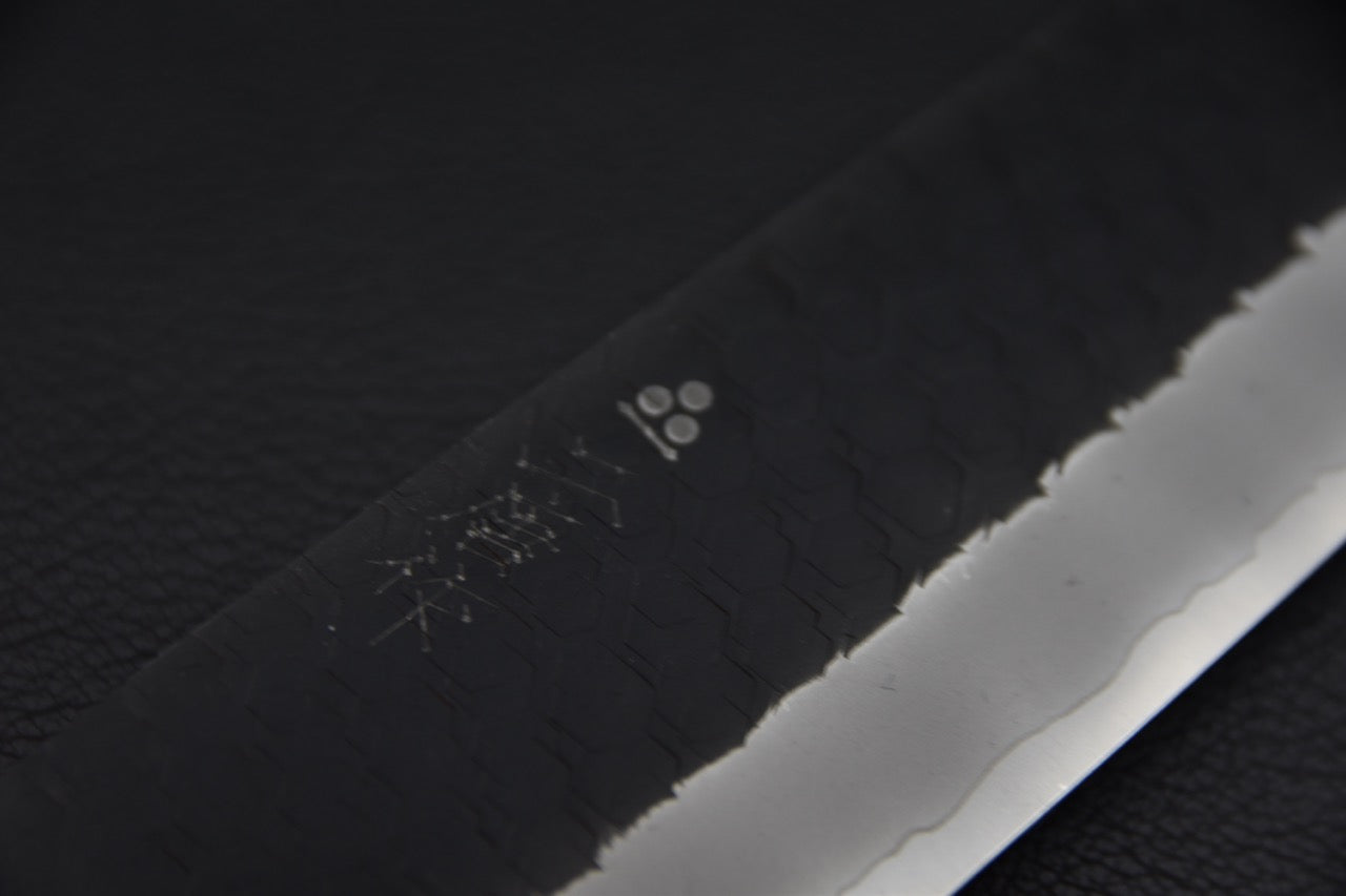 Nigara Hamono SG2 Tsuchime Kurouchi Sujihiki Kiritsuke 255mm Turquoise