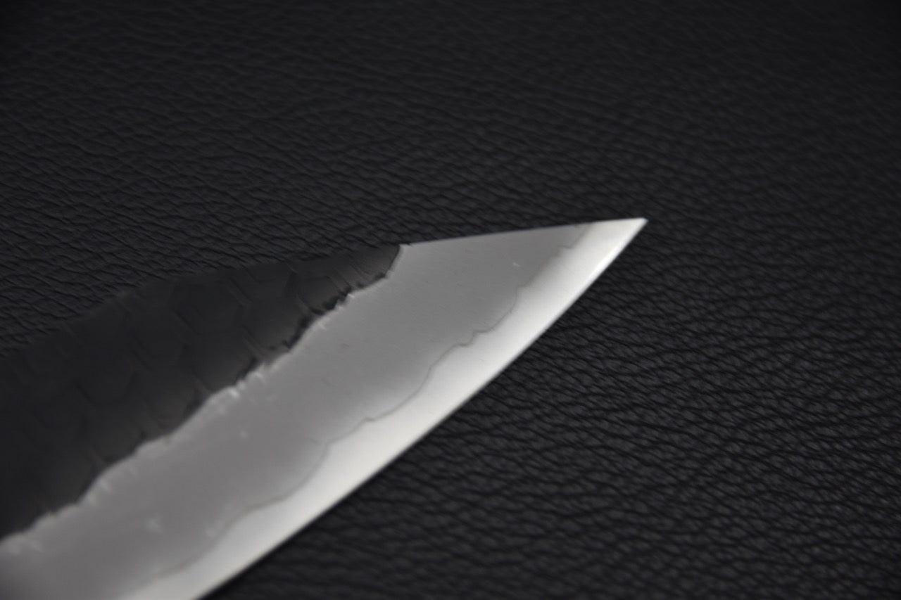 Nigara Hamono SG2 Tsuchime Kurouchi Sujihiki Kiritsuke 255mm Turquoise