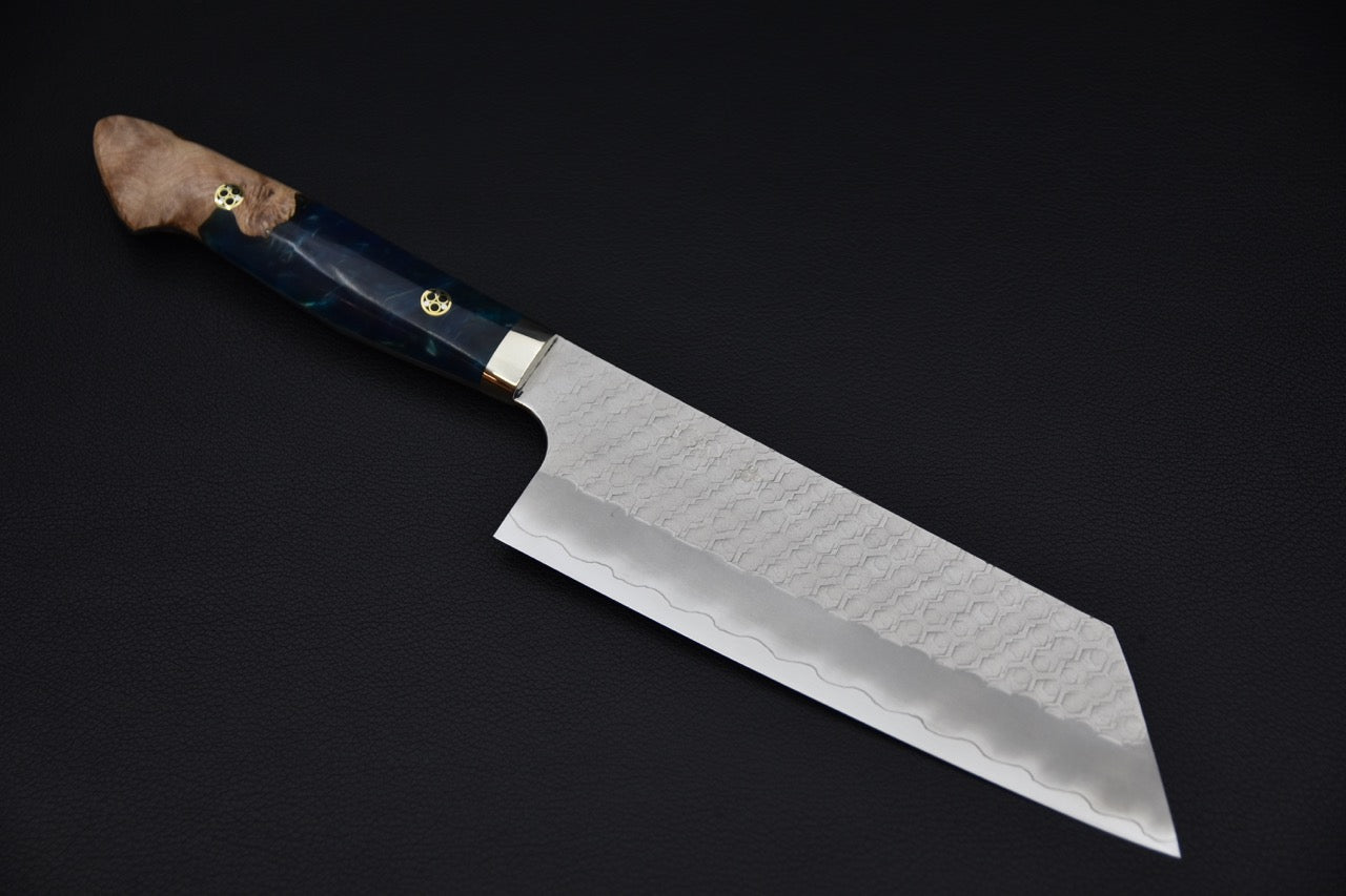 Nigara Hamono SG2 Tsuchime Migaki Flat Bunka Surf & Turf