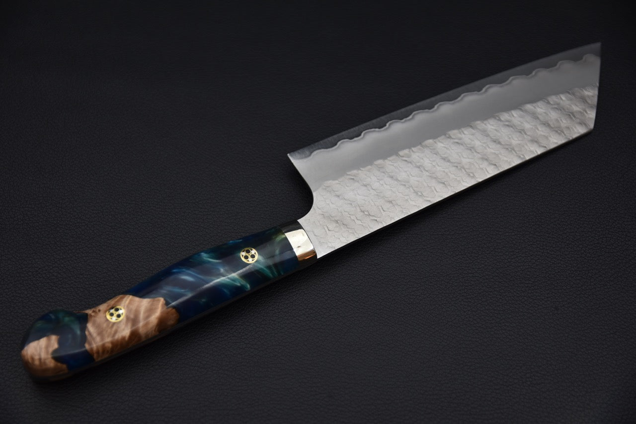 Nigara Hamono SG2 Tsuchime Migaki Flat Bunka Surf & Turf