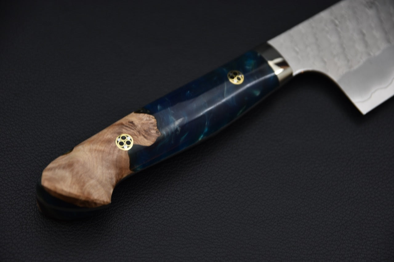 Nigara Hamono SG2 Tsuchime Migaki Flat Bunka Surf & Turf