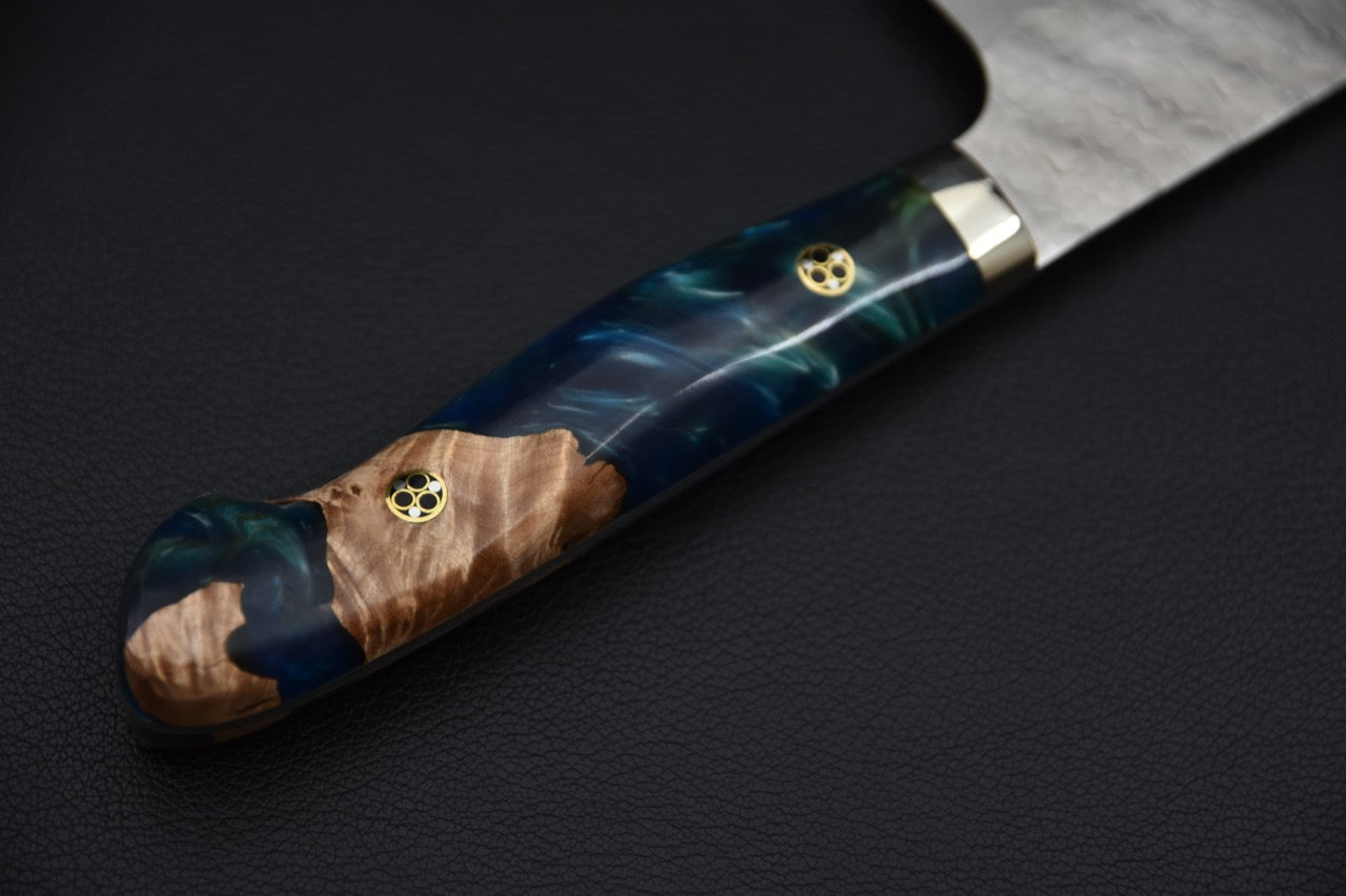 Nigara Hamono SG2 Tsuchime Migaki Flat Bunka Surf & Turf