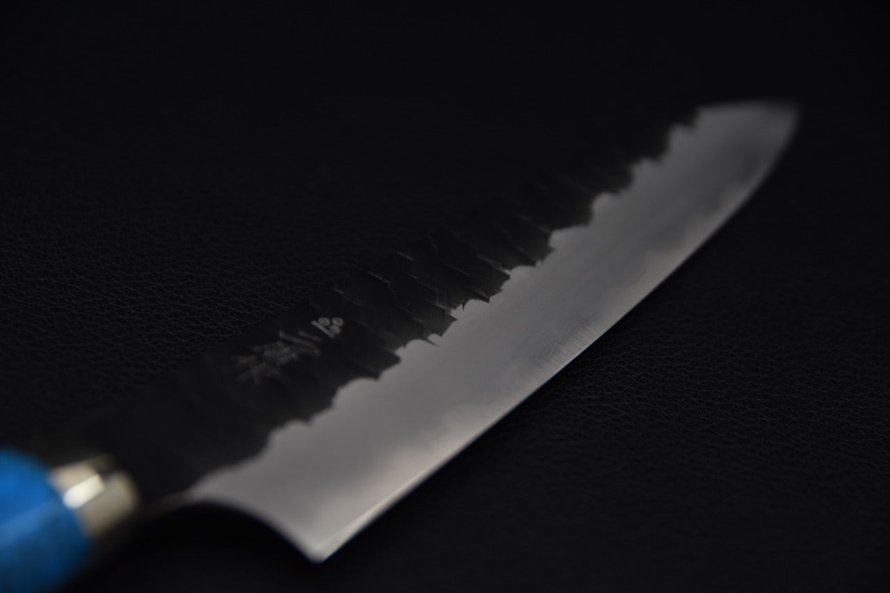 Nigara Hamono SG2 Tuschime Kurouchi Petty 150mm Turquoise