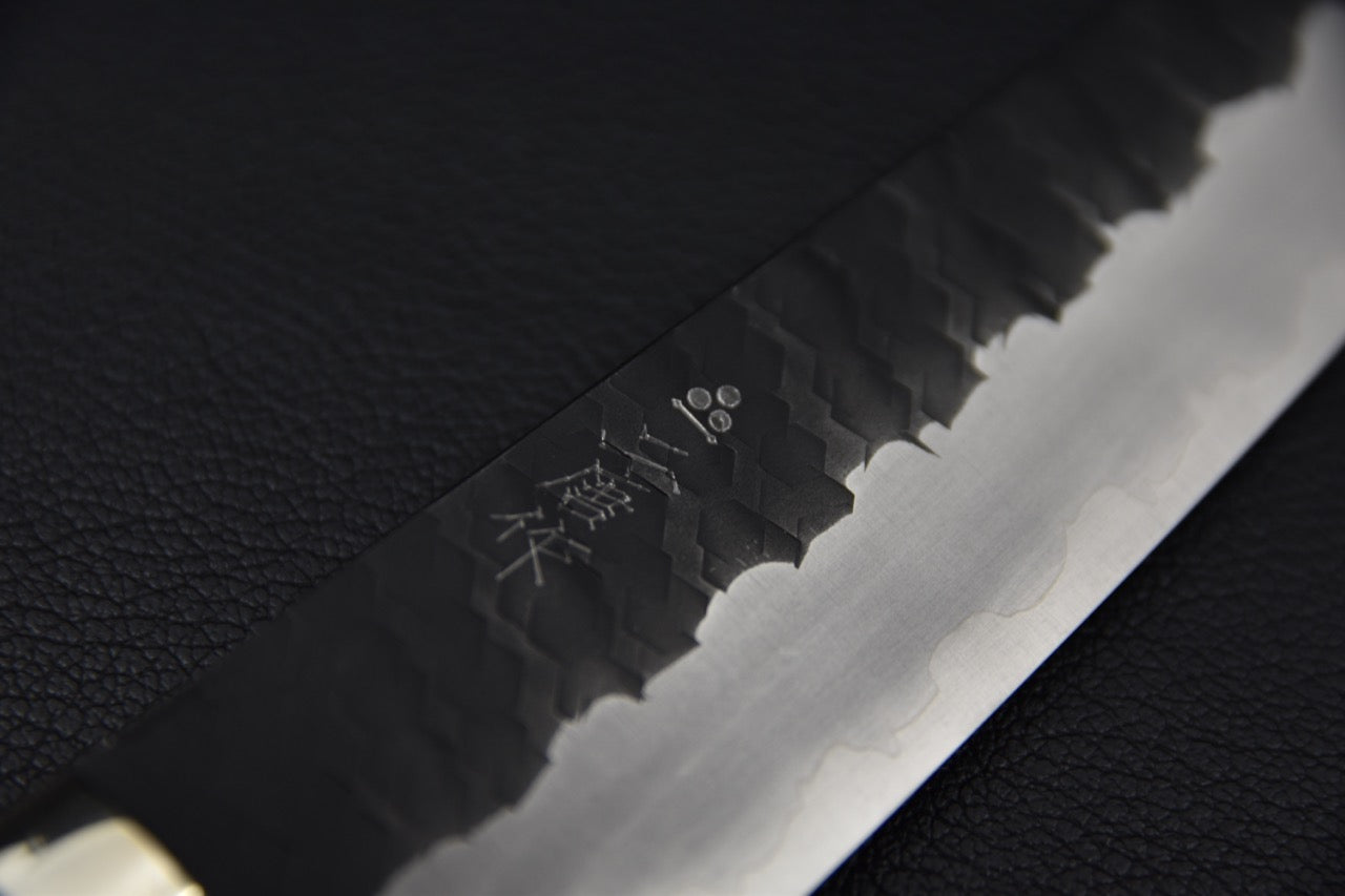 Nigara Hamono SG2 Tuschime Kurouchi Petty 150mm Turquoise