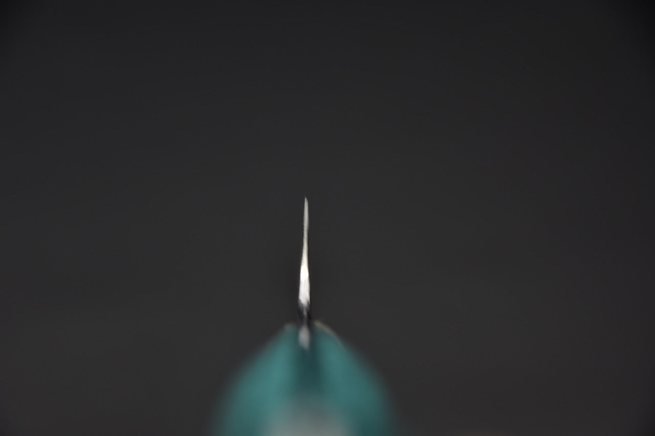 Nigara Hamono SG2 Tuschime Kurouchi Petty Kiritsuke 150mm Turquoise #1