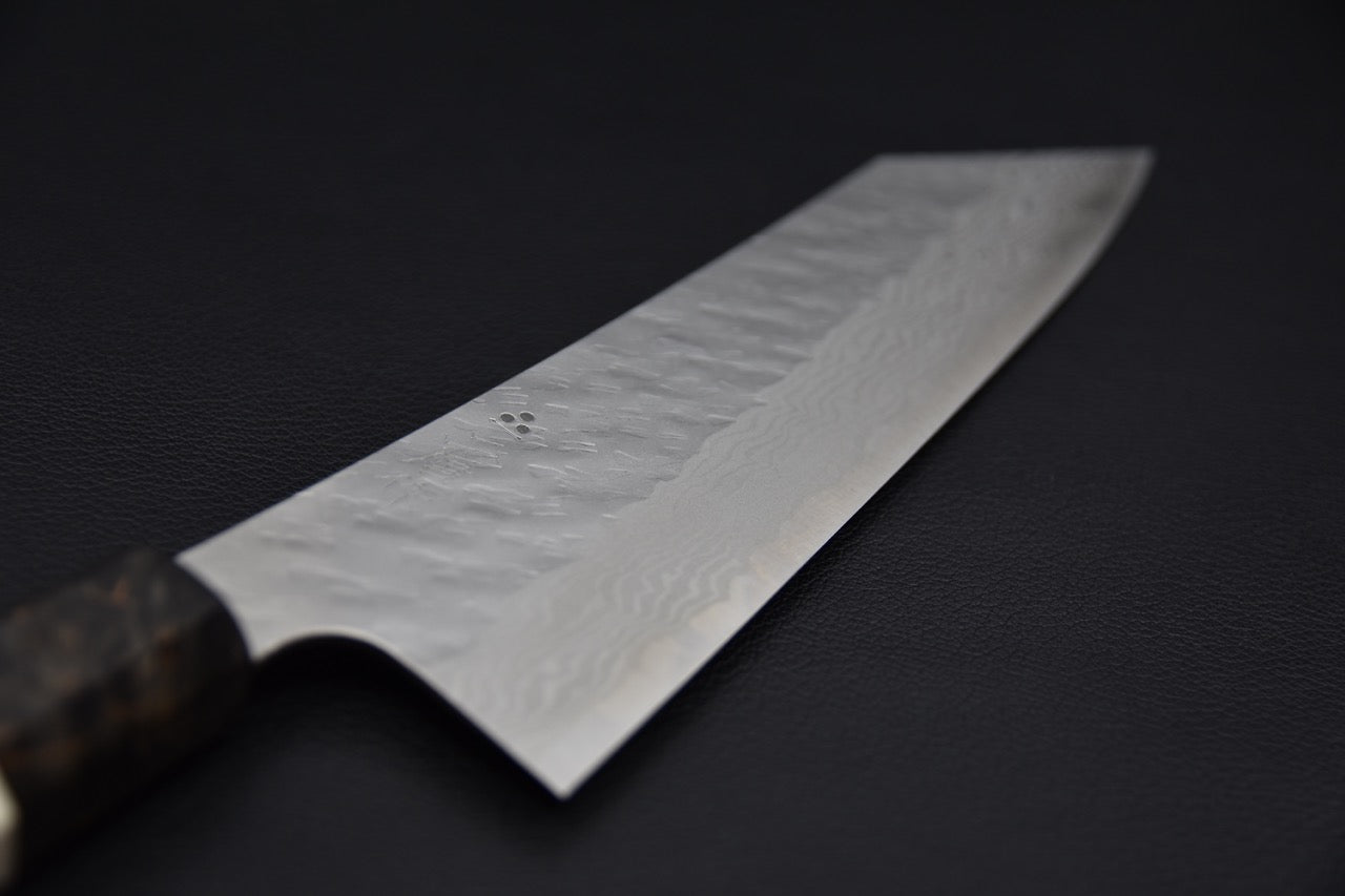 Nigara VG-10 Tuschime Damascus Kiritsuke Gyuto 210mm Bouleau
