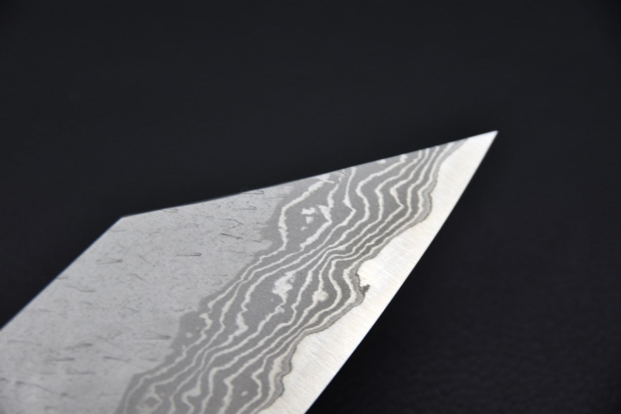 Nigara VG-10 Tuschime Damascus Kiritsuke Gyuto 210mm Bouleau