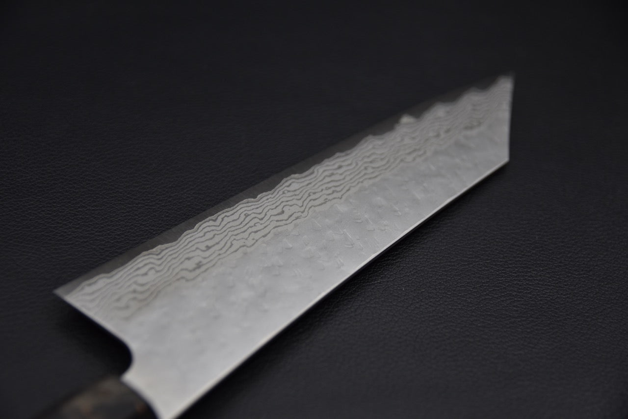 Nigara VG-10 Tuschime Damascus Kiritsuke Gyuto 210mm Bouleau