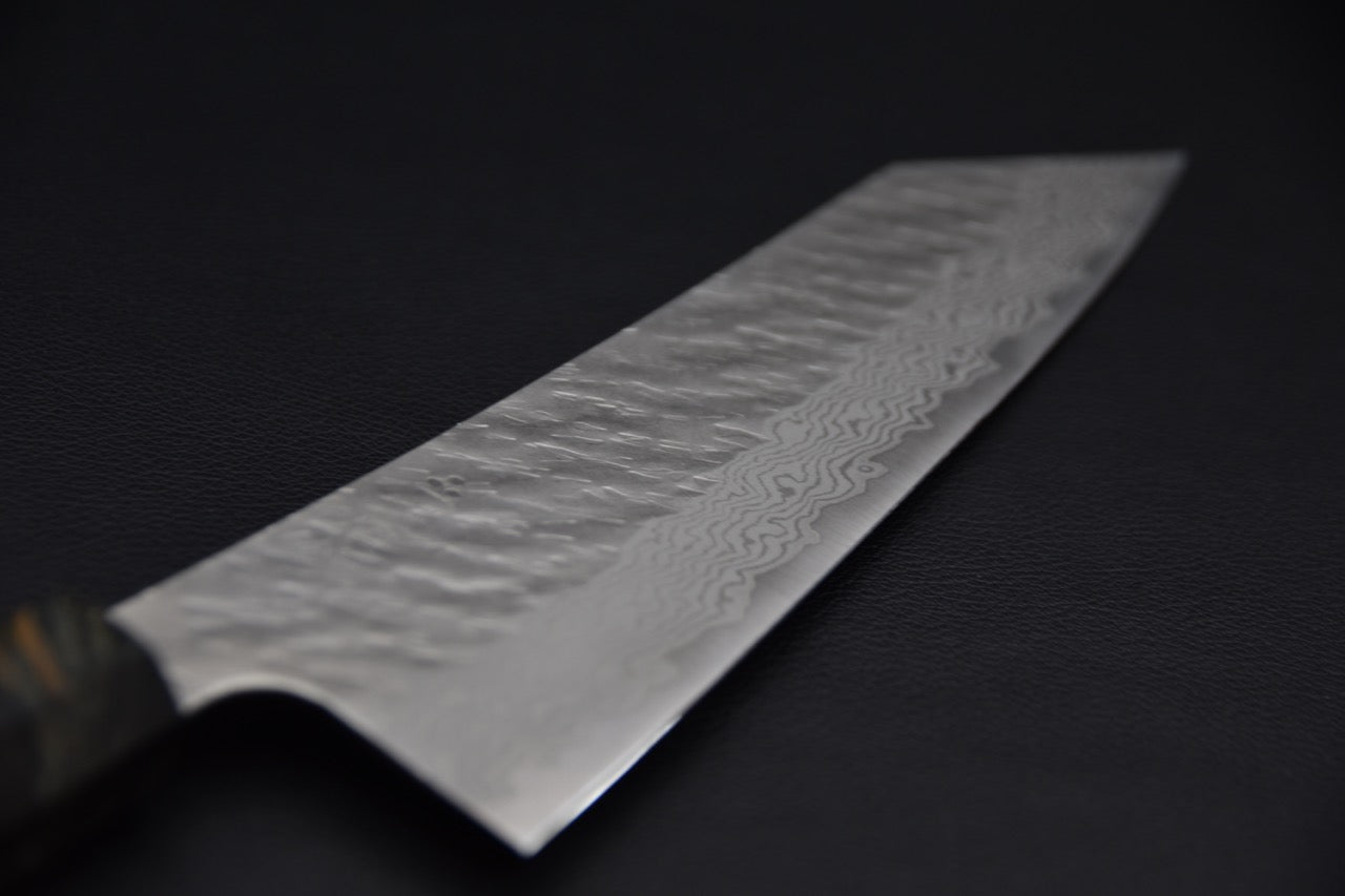 Nigara VG-10 Tuschime Damascus Kiritsuke Gyuto 240mm Bouleau