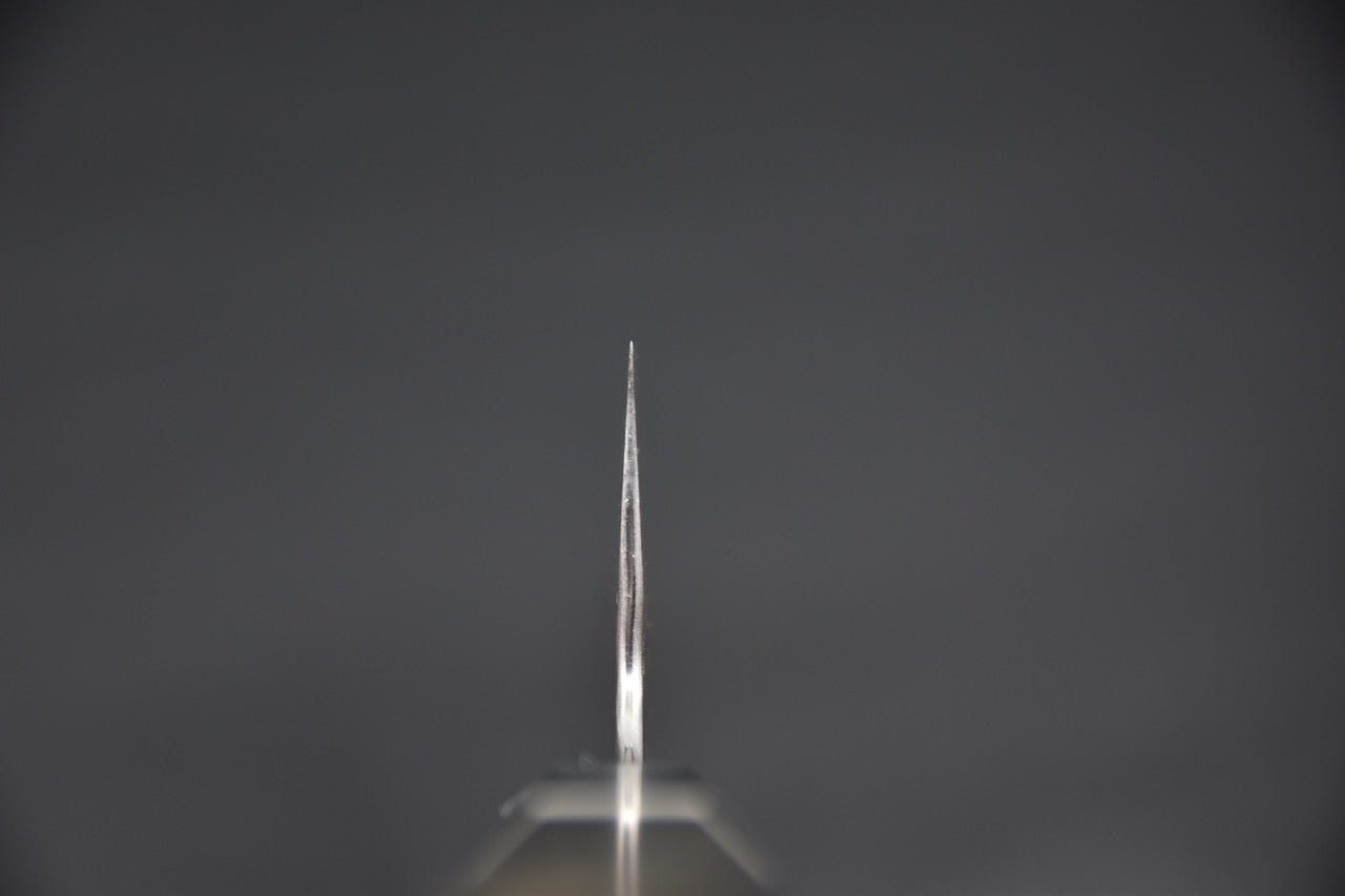 Nigara VG-10 Tuschime Damascus Sakimaru Nakiri Birch Wood