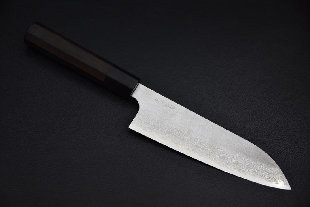 Nigara VG XEOS Santoku 170mm Ébène