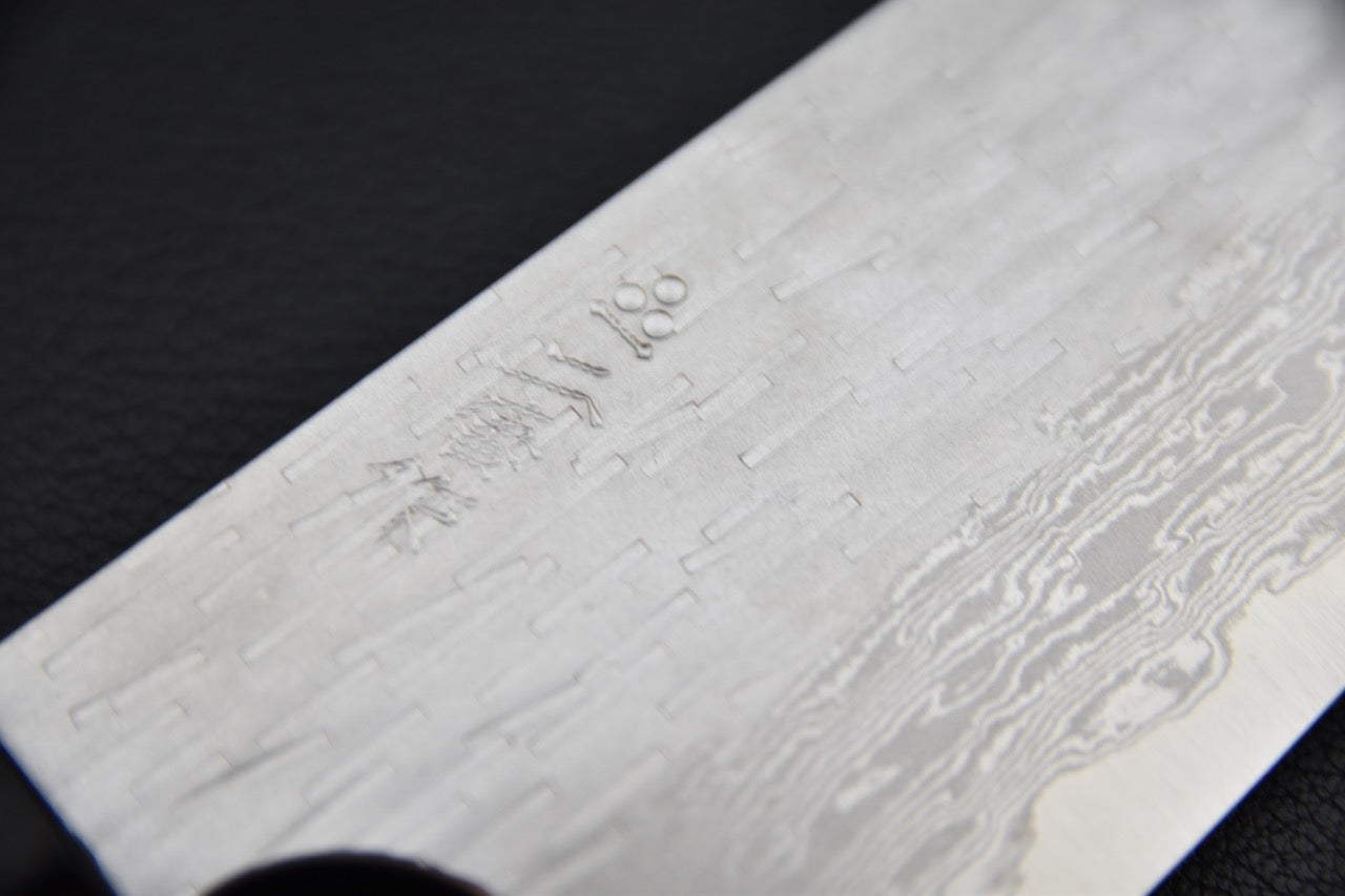 Nigara VG XEOS Santoku 185mm Ébène