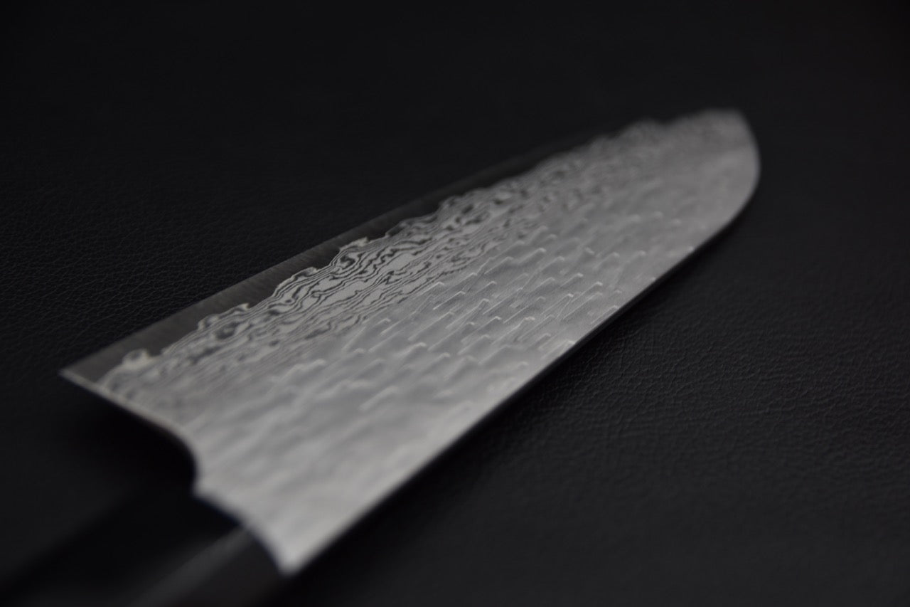 Nigara VG XEOS Santoku 185mm Ébène