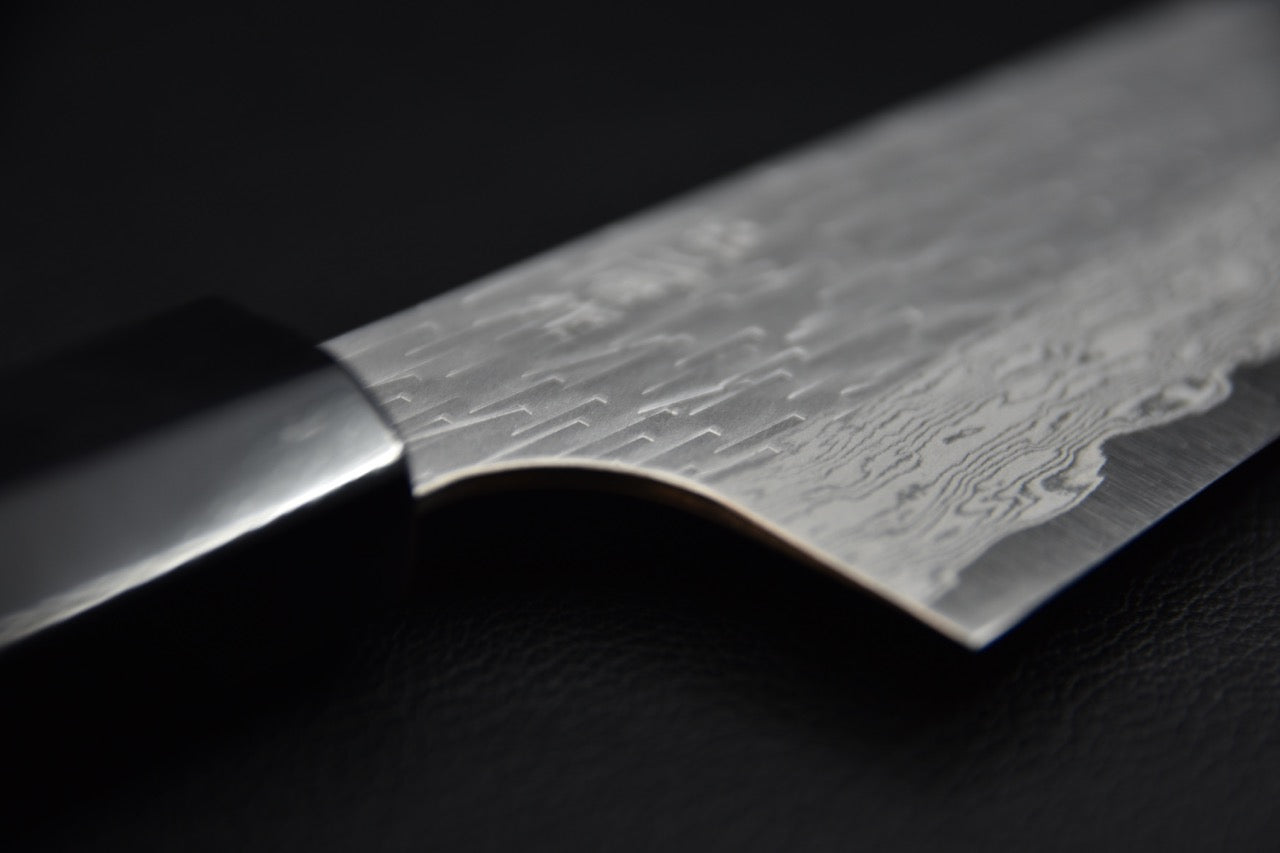 Nigara VG XEOS Santoku 185mm Ébène