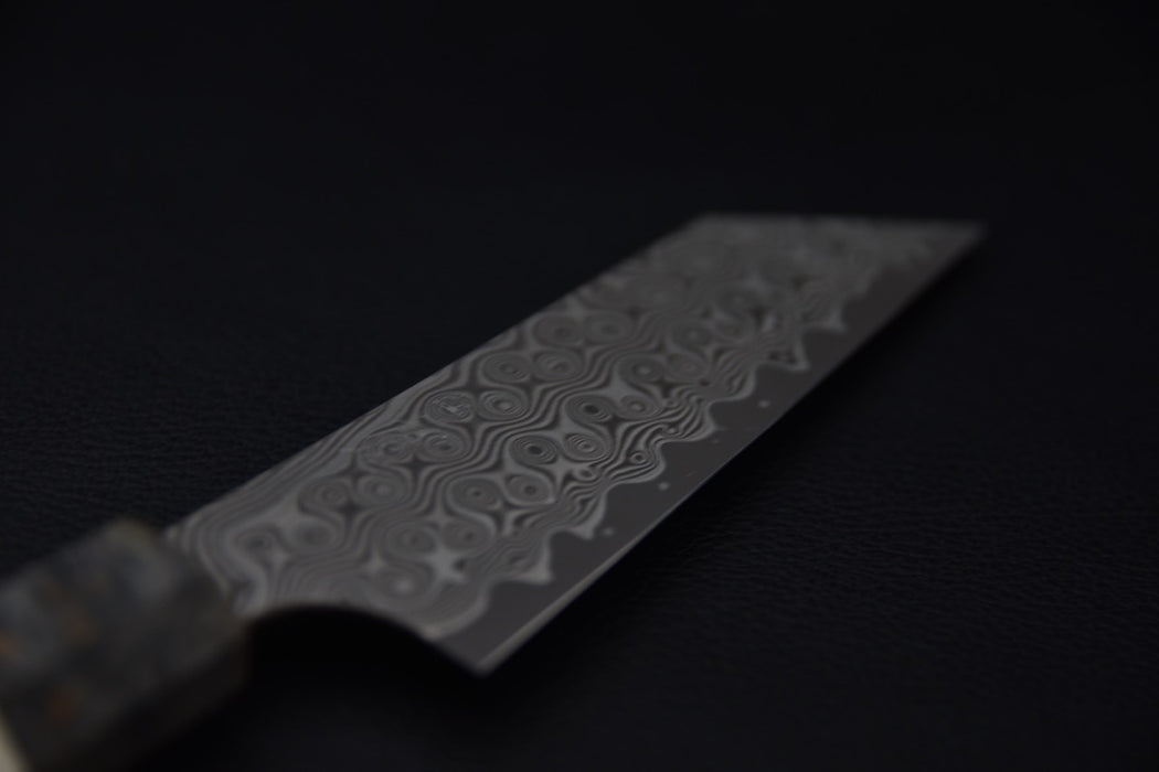 Nigara Hamono SG2 Anmon Damascus Ko-Bunka 120mm Birch