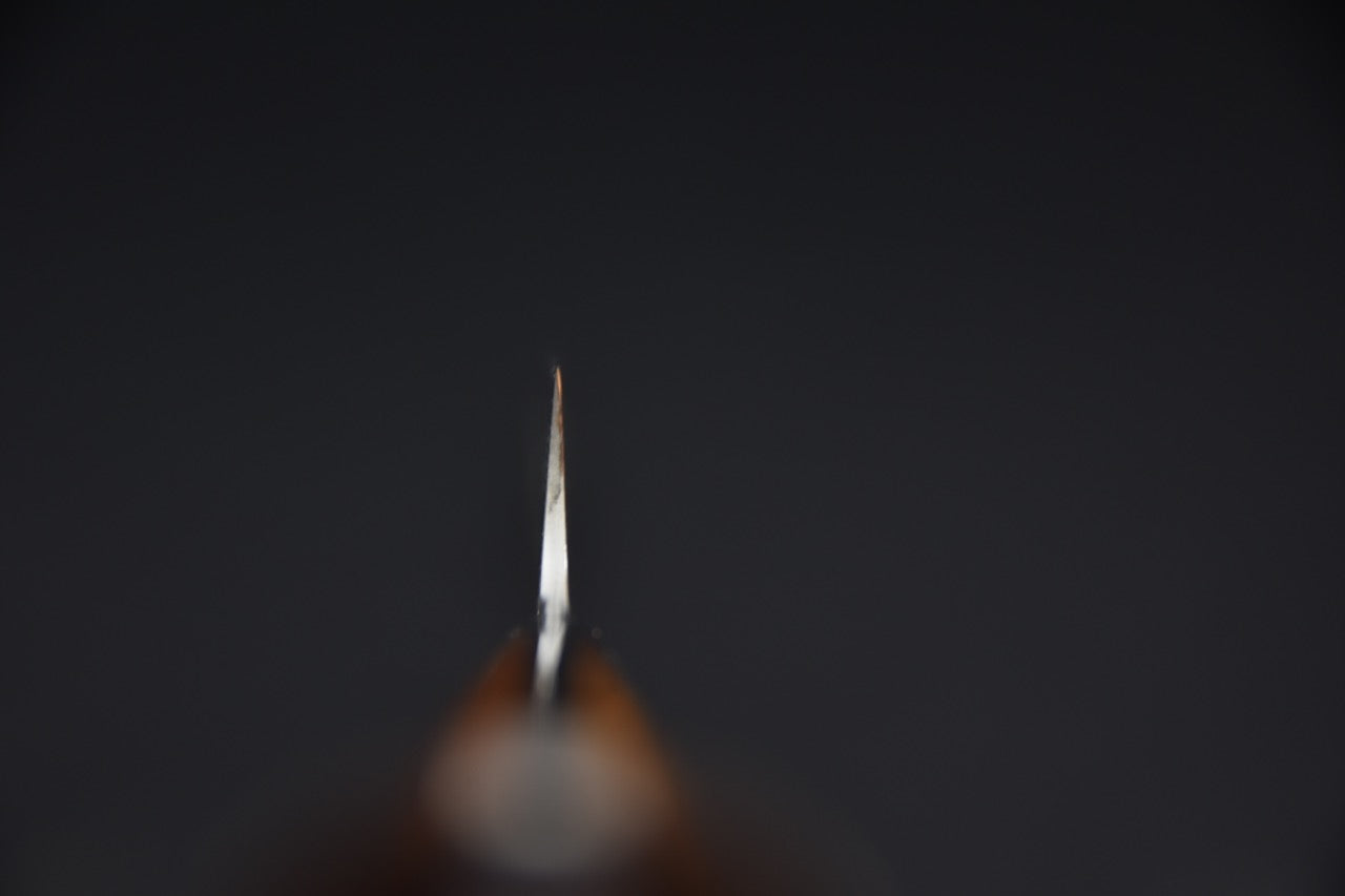 Saji Hamono R2 Diamond Damascus Sujihiki 240mm Bois de fer