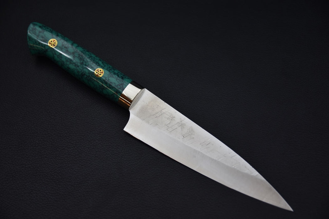 Saji Hamono SRS13 Tsuchime Petty 130mm Turquoise