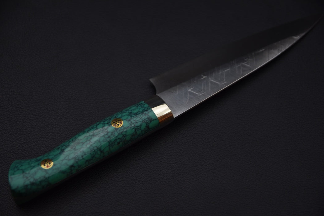 Saji Hamono SRS13 Tsuchime Petty 130mm Turquoise