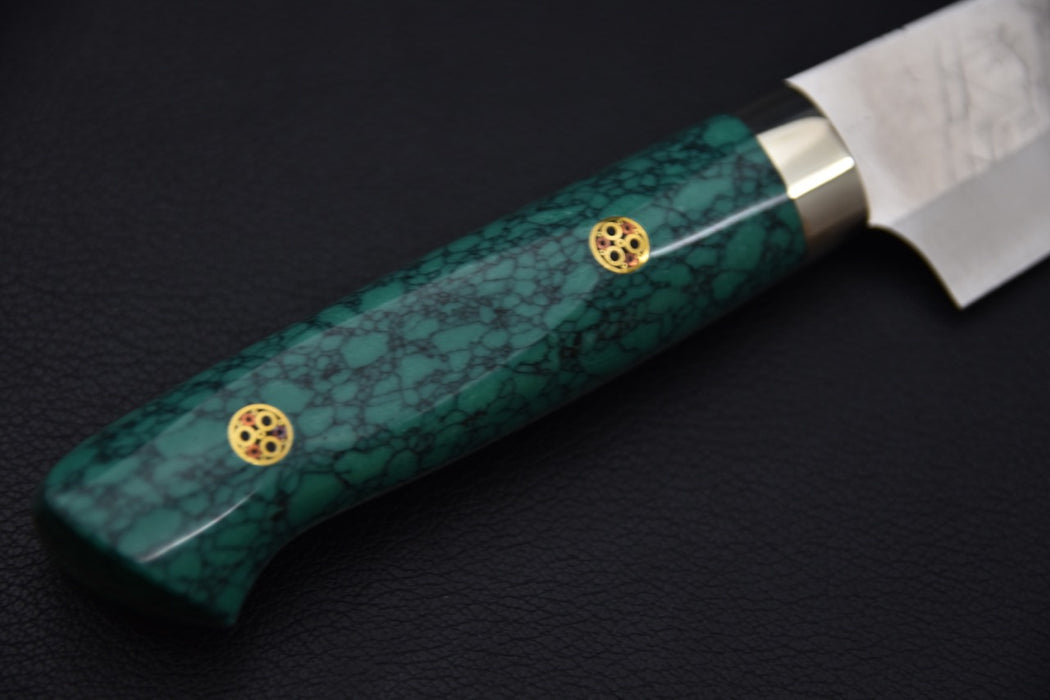 Saji Hamono SRS13 Tsuchime Petty 130mm Turquoise