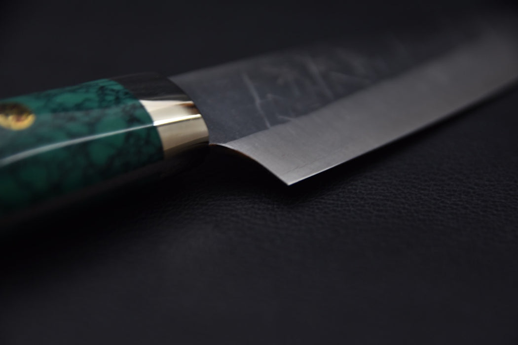 Saji Hamono SRS13 Tsuchime Petty 130mm Turquoise