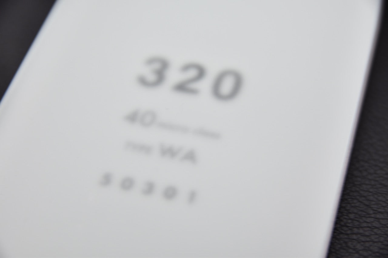 Grit 320 de la pierre japonaise Shapton Glass, idéal pour reprofilage de couteau japonais

