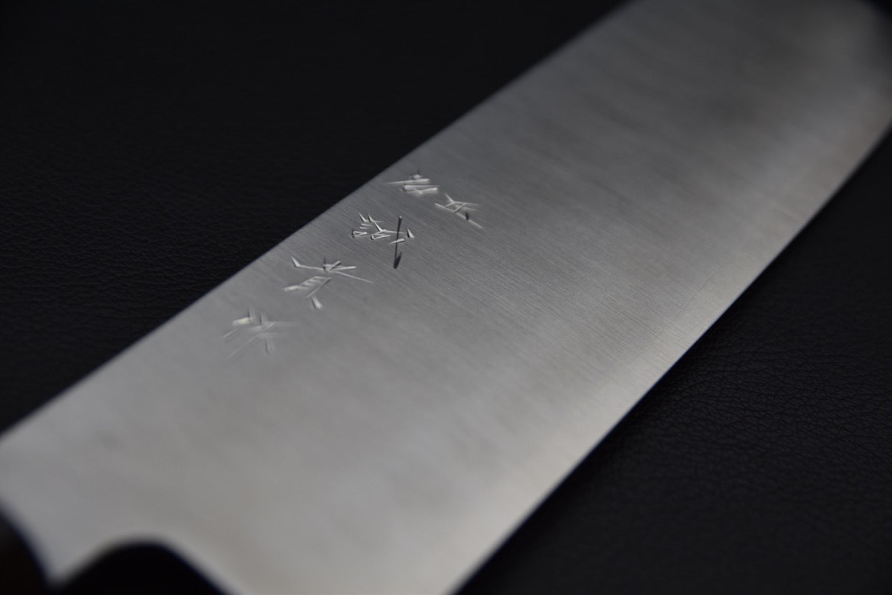 Shigeki Tanaka Nakiri 165mm Ginsan Tagayasan