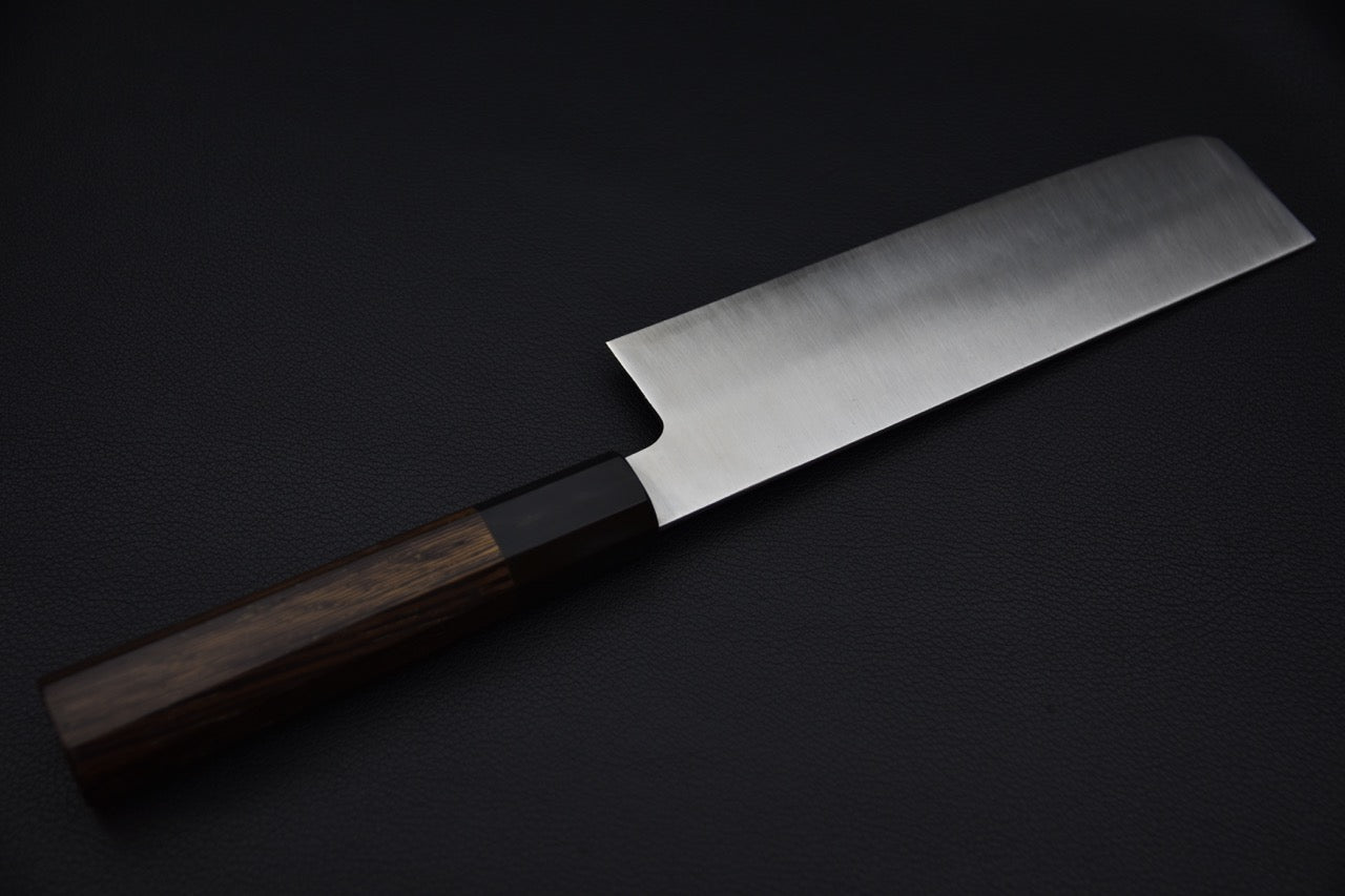 Shigeki Tanaka Nakiri 165mm Ginsan Tagayasan