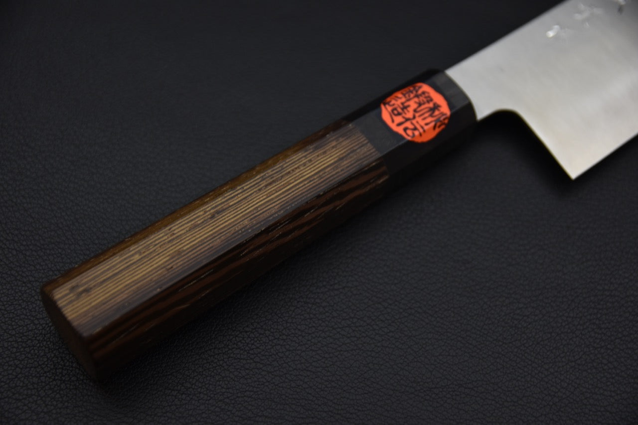 Shigeki Tanaka Nakiri 165mm Ginsan Tagayasan