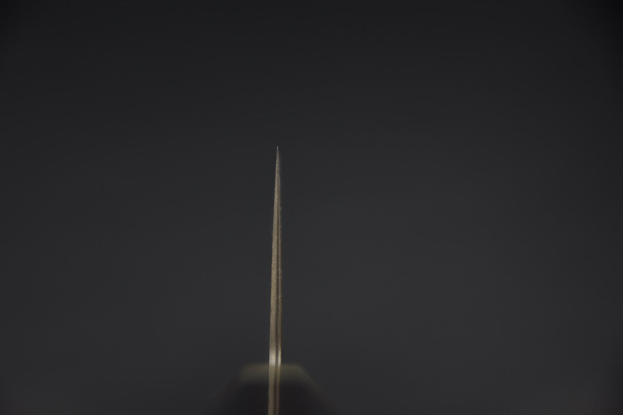 Shiro Kamo SG2 Damascus Kurozome Gyuto 240mm Ebony