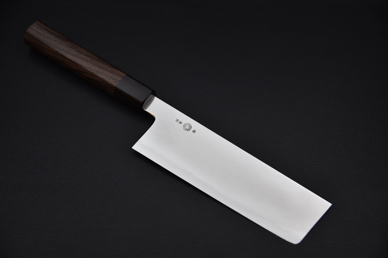 Takada no Hamono Ginsan Suiboku Nakiri 180mm Bois Rose