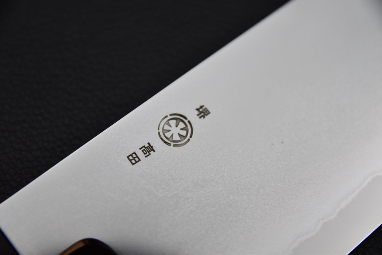 Takada no Hamono Ginsan Suiboku Nakiri 180mm Bois Rose