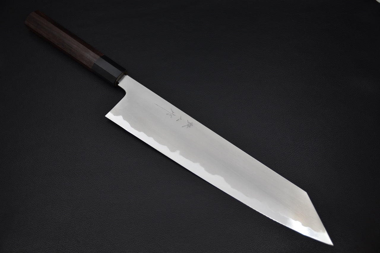 Tetsujin Aogami #2 Kasumi Kiritsuke Gyuto 300mm Taihei Ébène