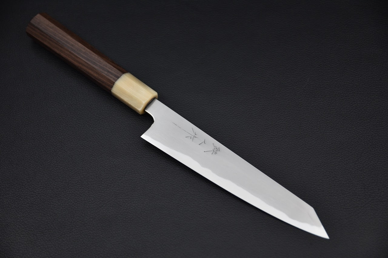 Tetsujin Aogami #2 Kasumi Kiritsuke Petty 165mm Taihei Rosewood