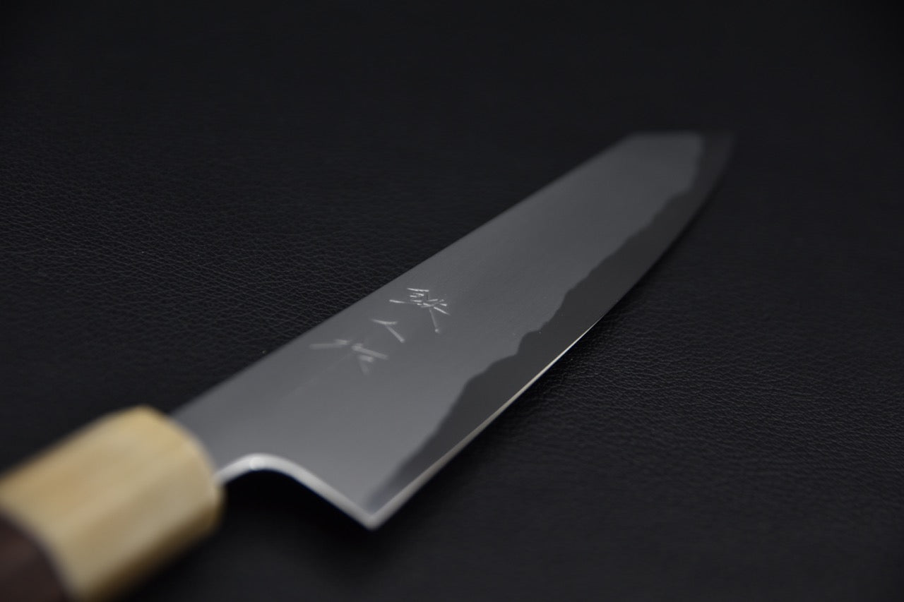 Tetsujin Aogami #2 Kasumi Kiritsuke Petty 165mm Taihei Rosewood