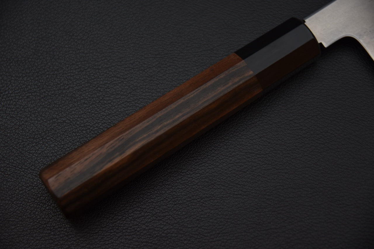 Tetsujin Aogami #2 Metal Flow Kiritsuke Gyuto 240mm Ébène