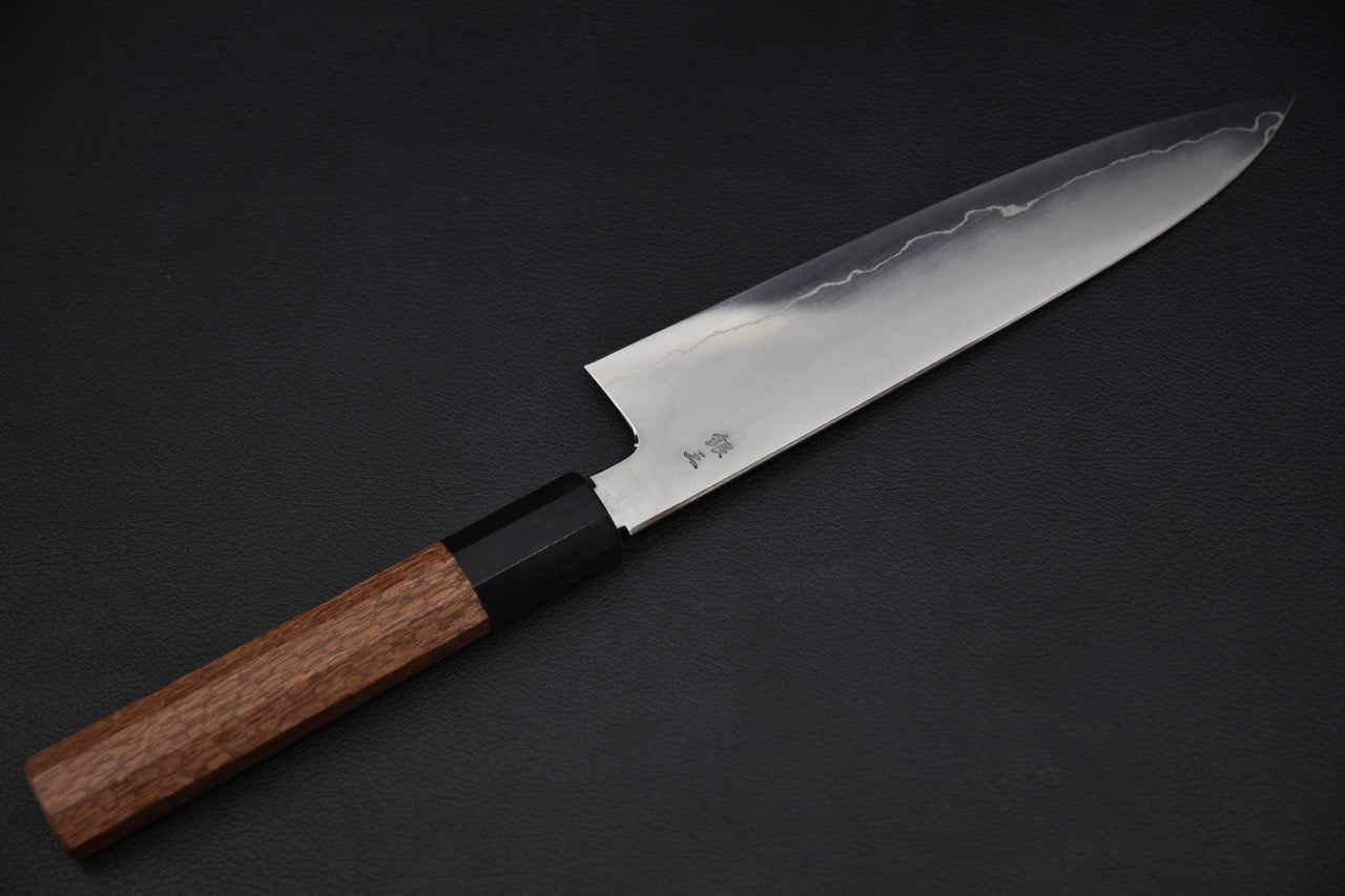 Tetsujin Ginsan Kasumi Gyuto 210mm Lacewood